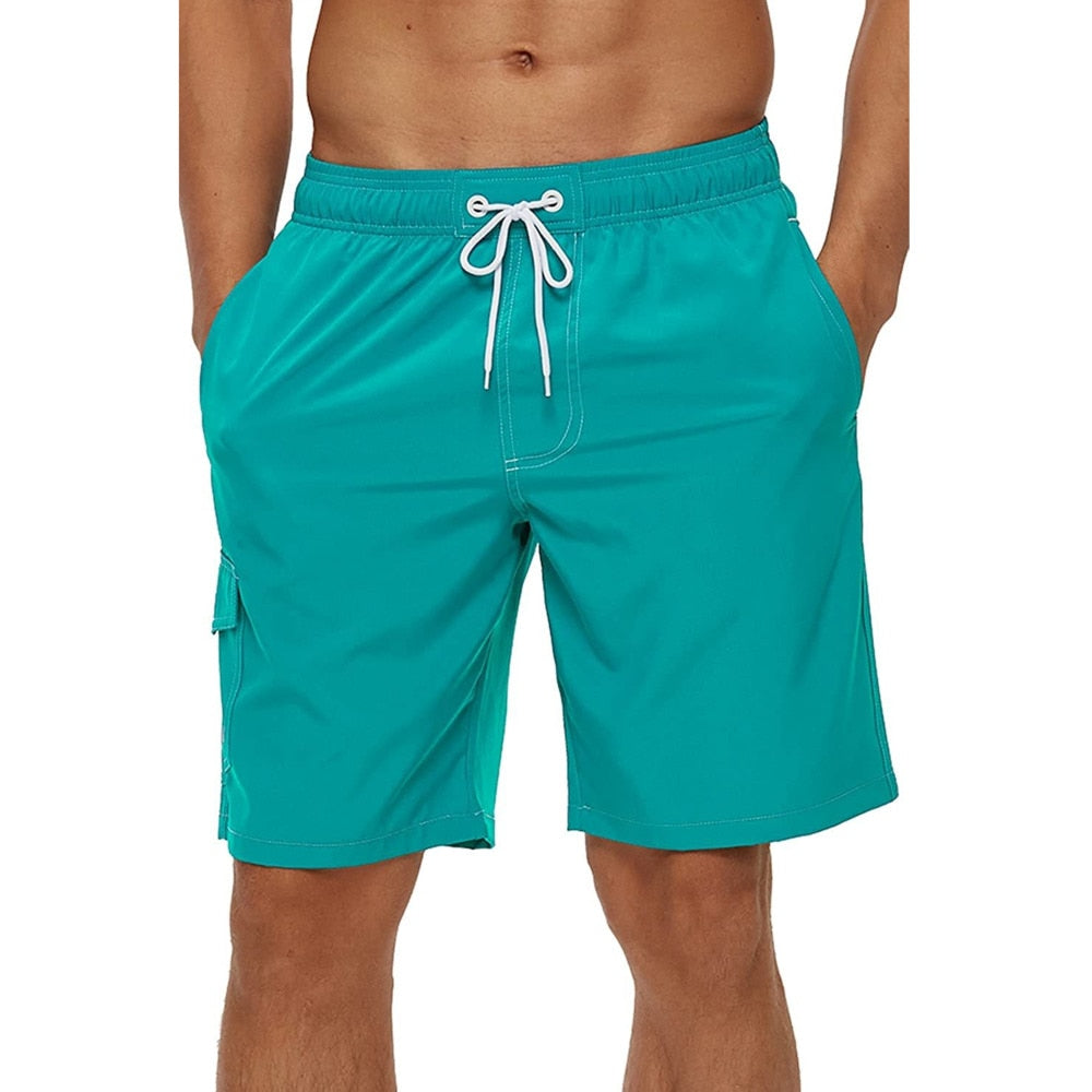 Fashion Mesh Swim Trunks