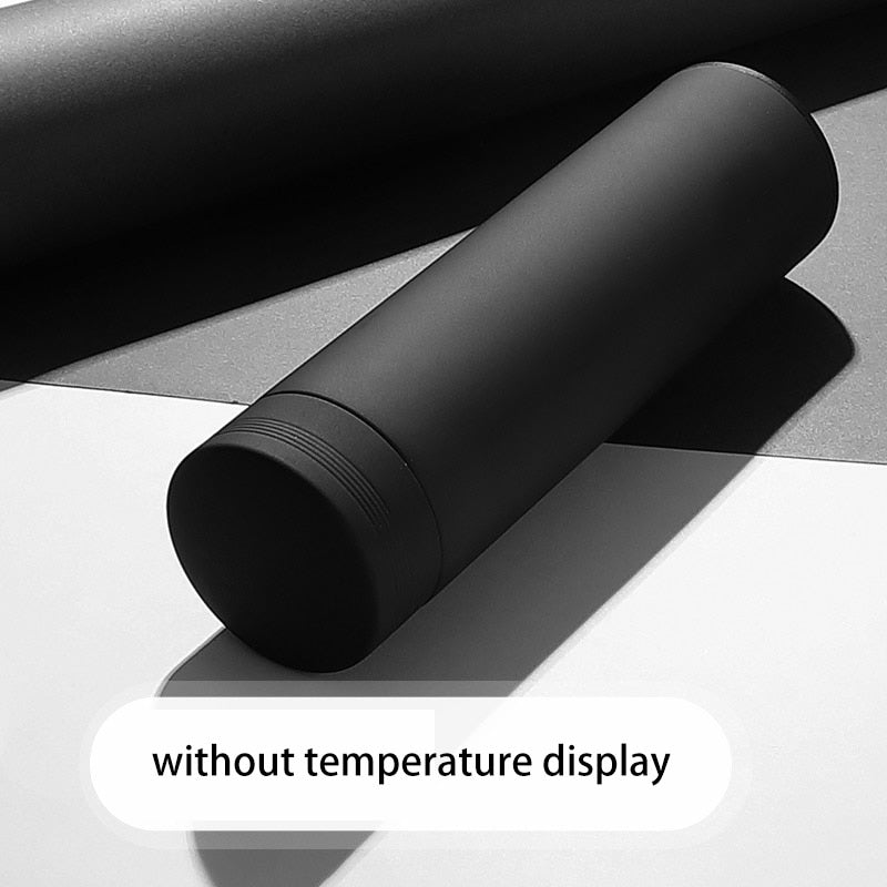 500ml Smart Water Bottle Stainless Steel Thermos Temperature Display
