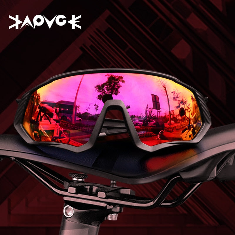 KAPVOE Polarized Sports Sunglasses