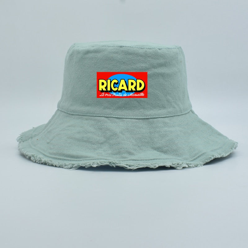 Bob Wash Cotton Denim RICARD Bucket Hat