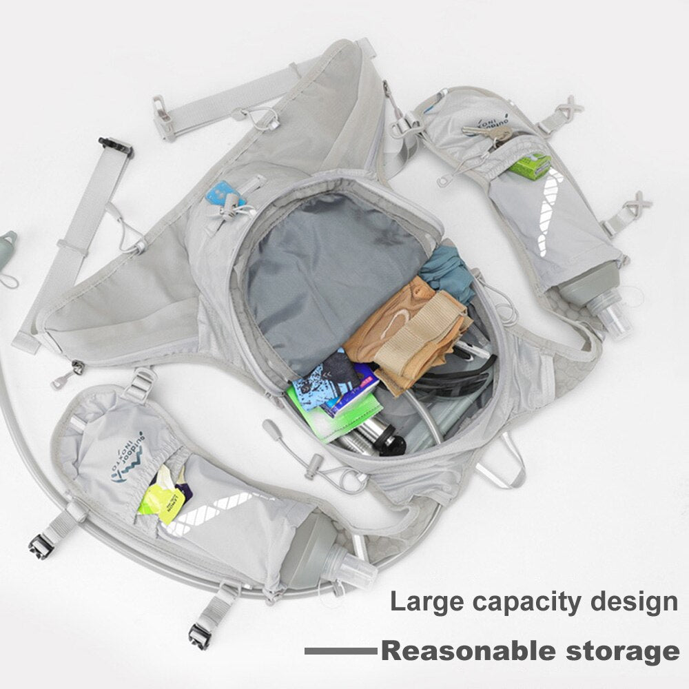 NEWBOLER Running Backpack With 2L/2.8L Water Bag
