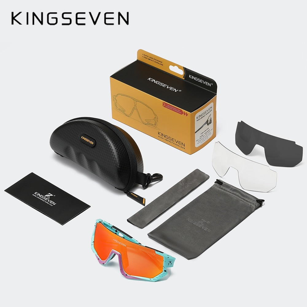 KINGSEVEN Polarized Sports Sunglasses