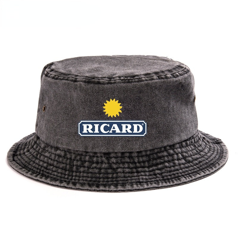 Bob Wash Cotton Denim RICARD Bucket Hat