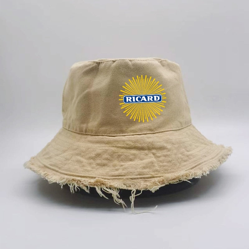 Bob Wash Cotton Denim RICARD Bucket Hat