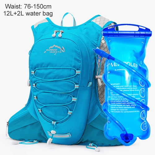 NEWBOLER Running Backpack With 2L/2.8L Water Bag
