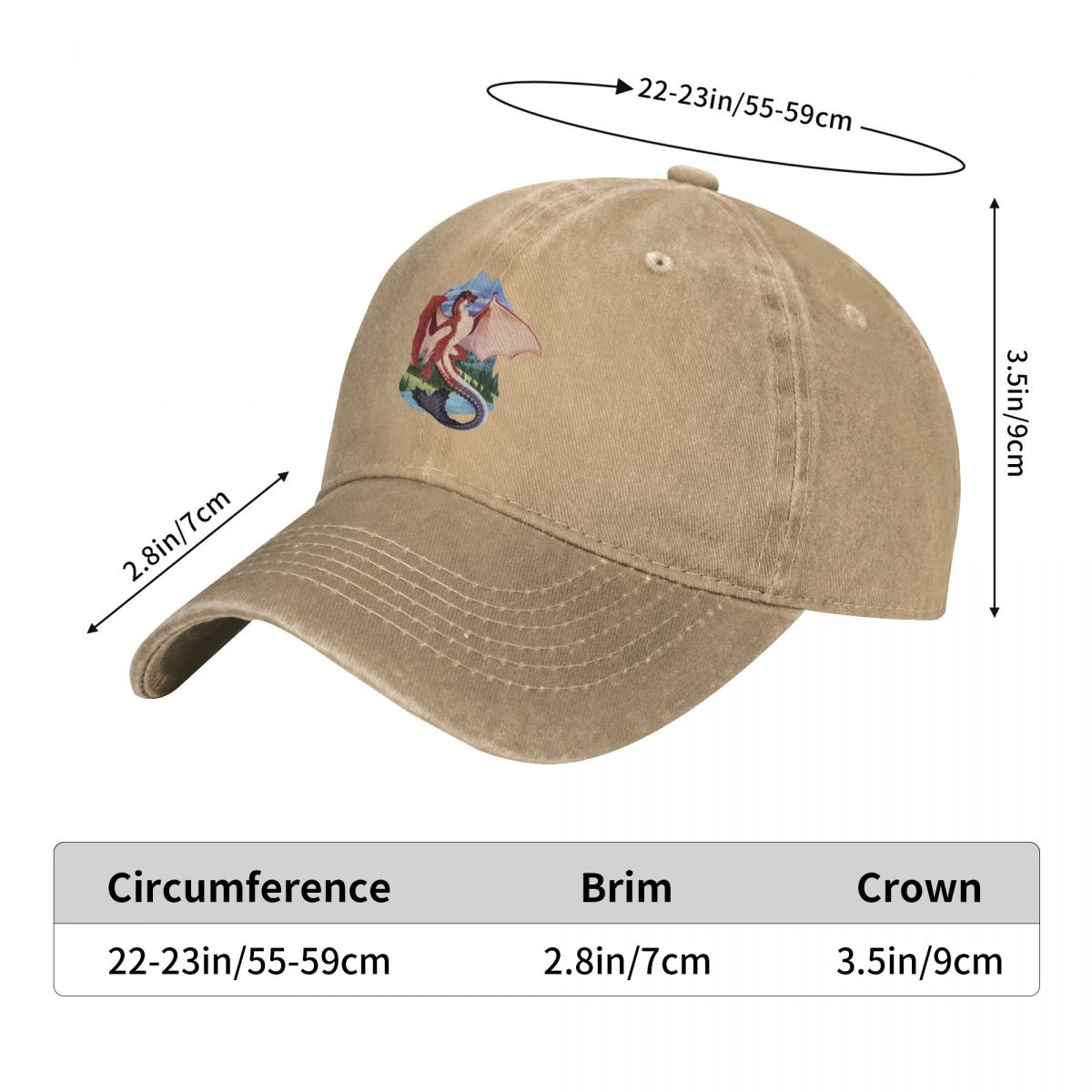 Graphic Khyaber Vintage Hat