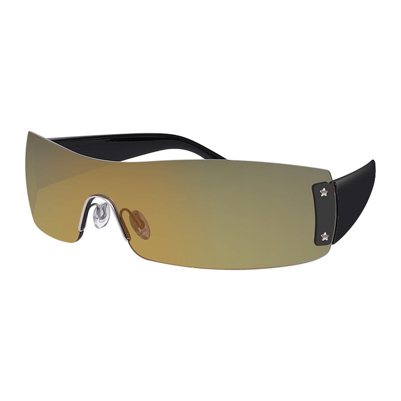 GUVIVI Punk One Piece Sunglasses