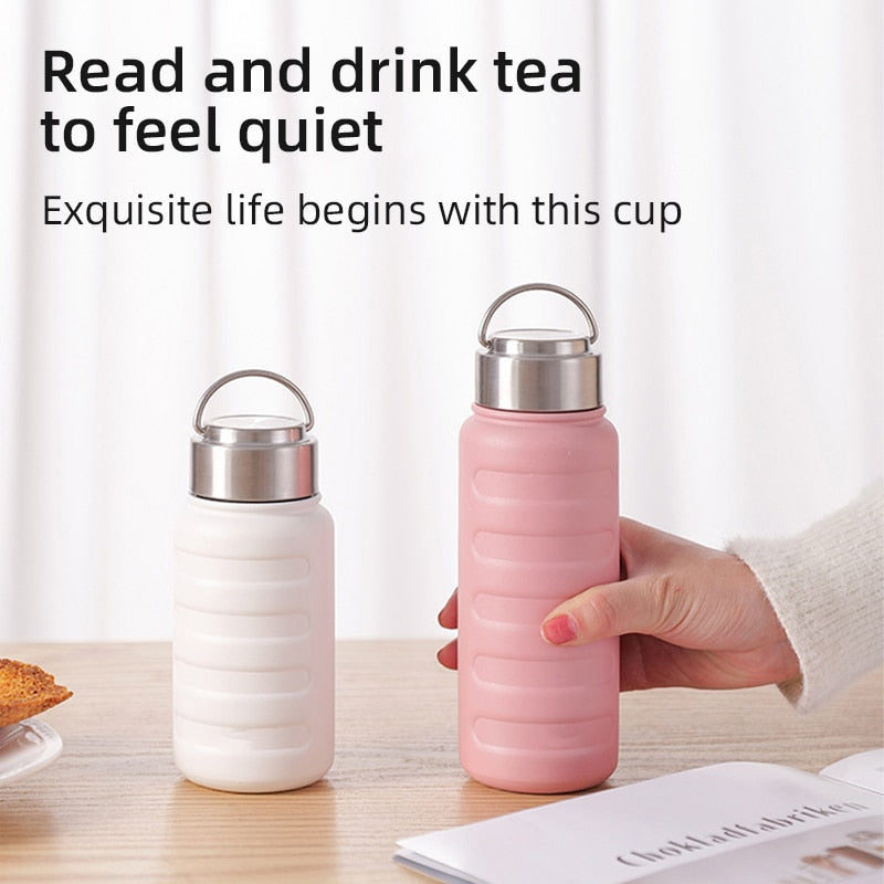 270ml-750ml Outdoor Travel Stainless Steel Water Bottle