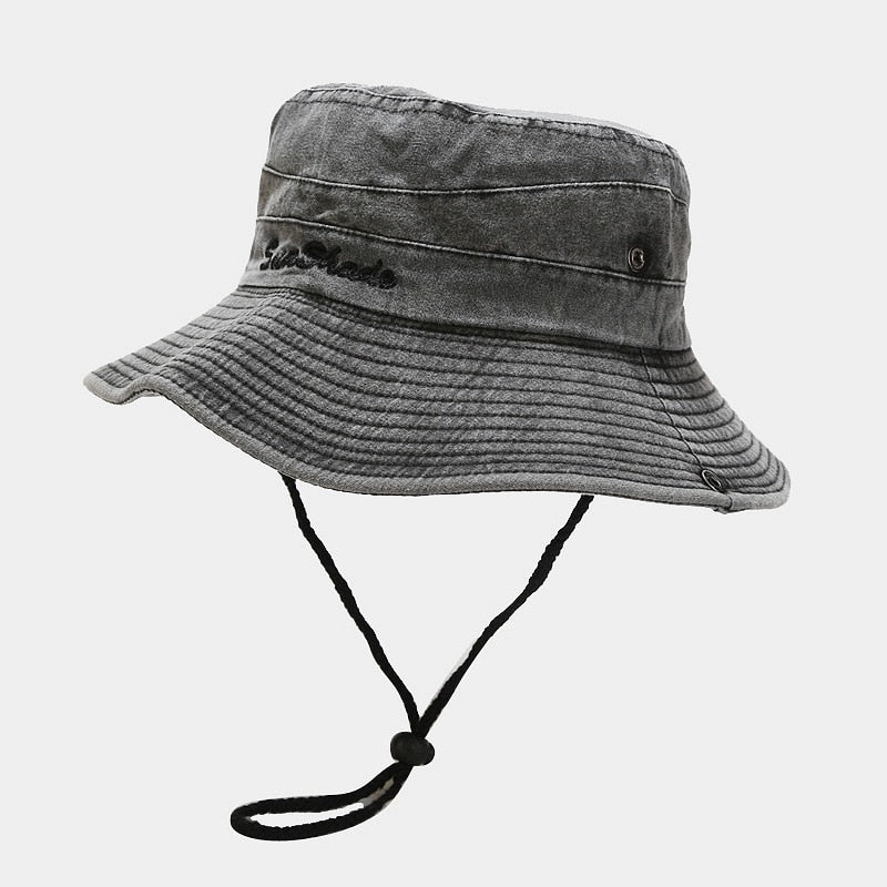 Summer Retro Mountaineering Bucket Hat