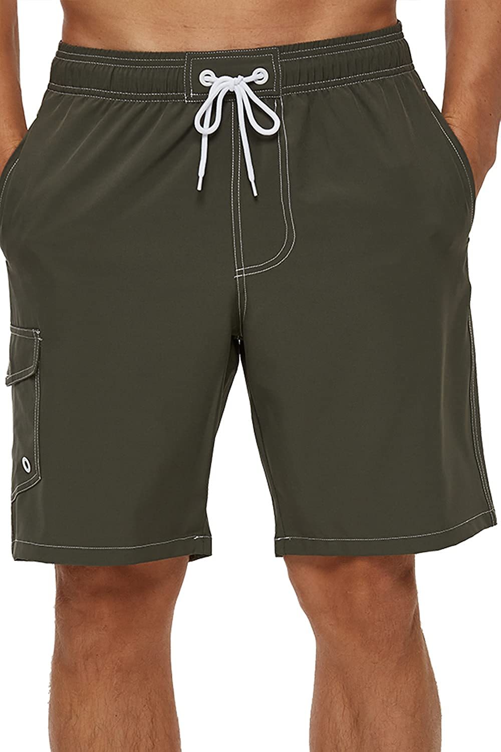 Fashion Mesh Swim Trunks