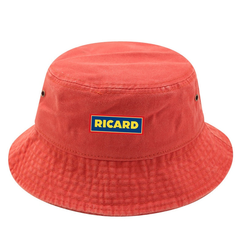 Bob Wash Cotton Denim RICARD Bucket Hat