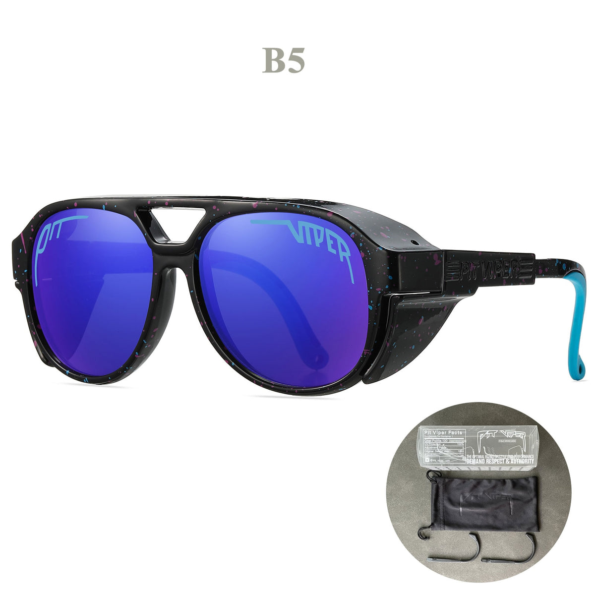 PIT VIPER Outdoor Summer Retro Sunglasses