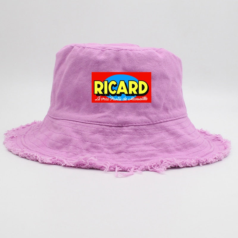 Bob Wash Cotton Denim RICARD Bucket Hat