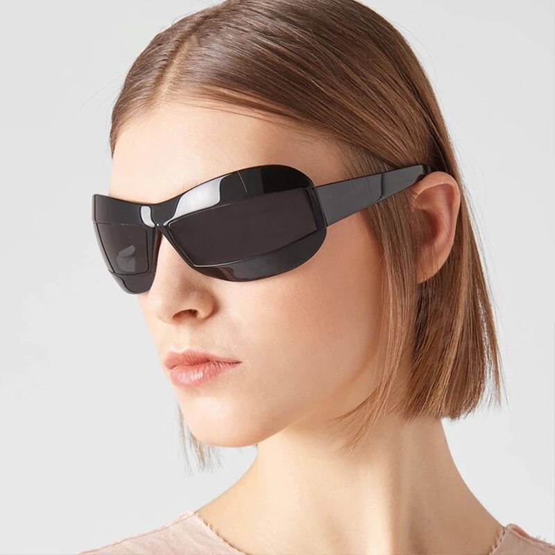 GIFANSEE Y2K Sports Sunglasses