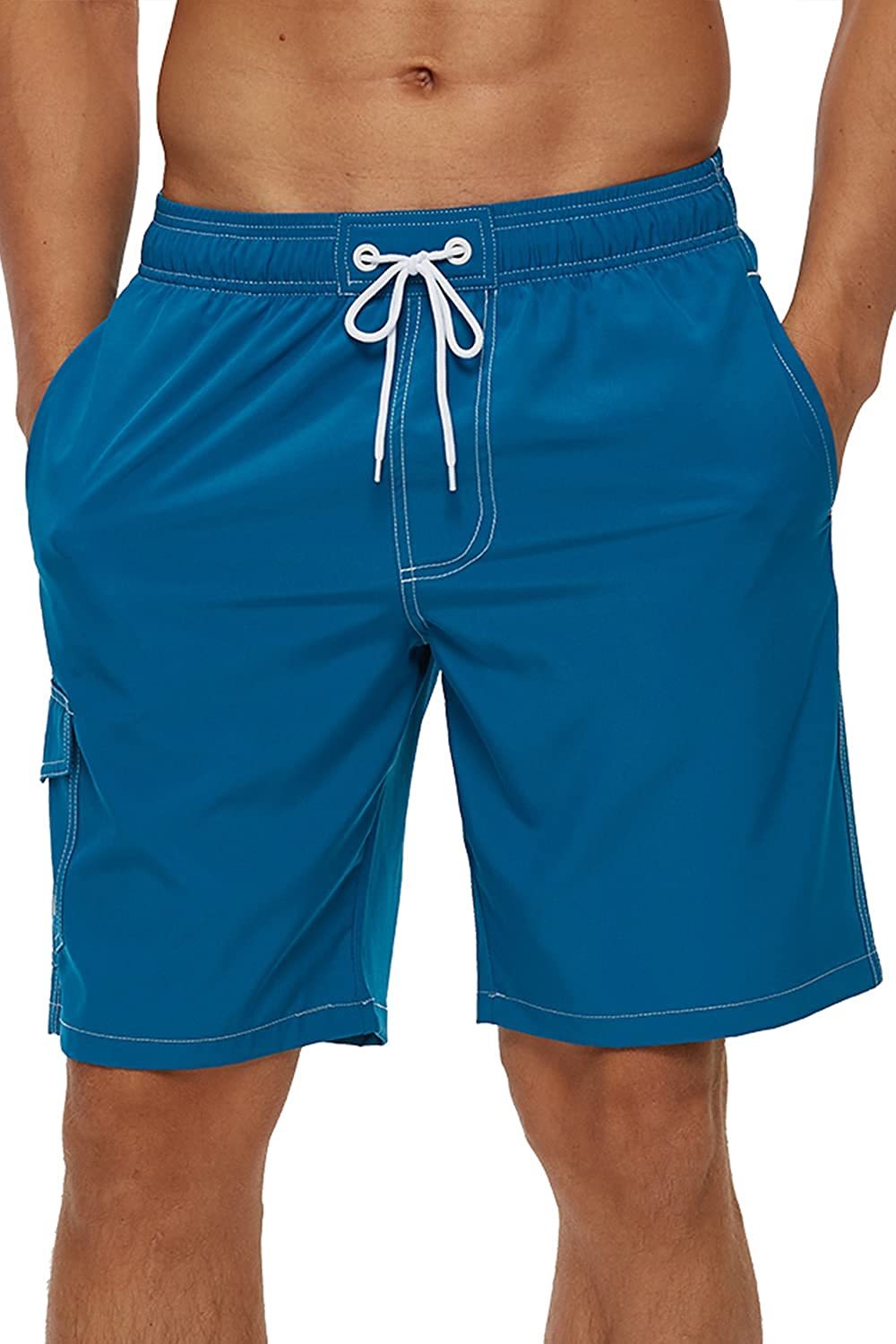Fashion Mesh Swim Trunks