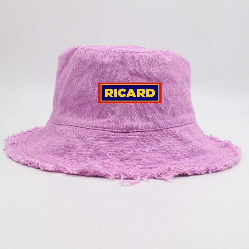 Bob Wash Cotton Denim RICARD Bucket Hat