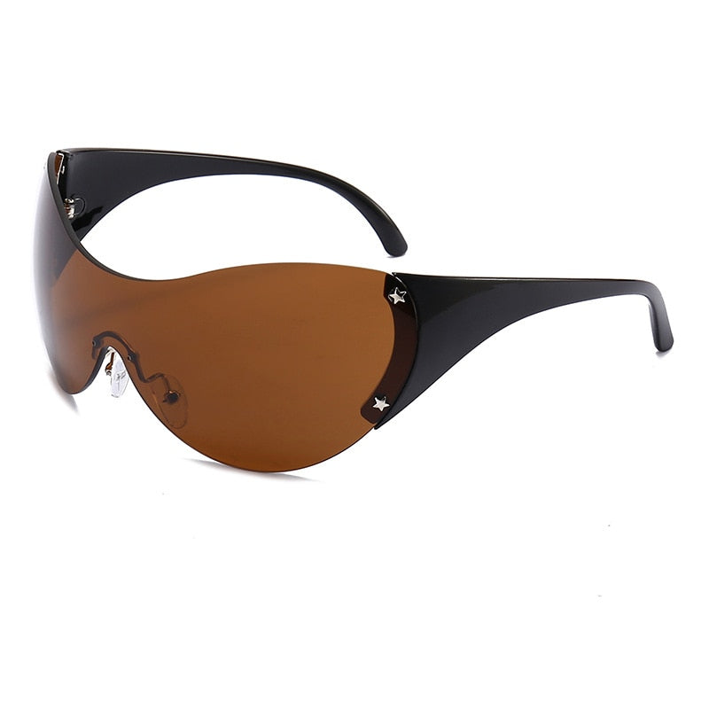 GUVIVI Punk One Piece Sunglasses