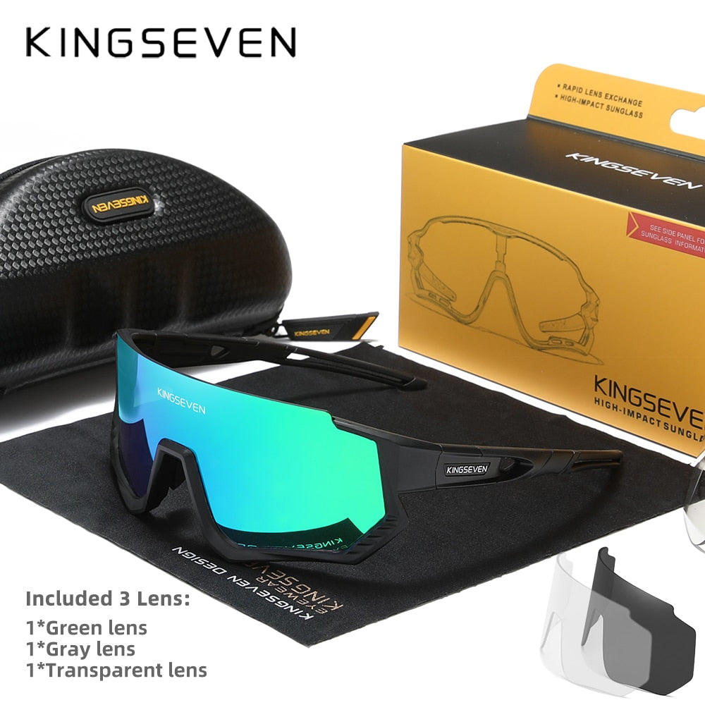 KINGSEVEN Polarized Sports Sunglasses