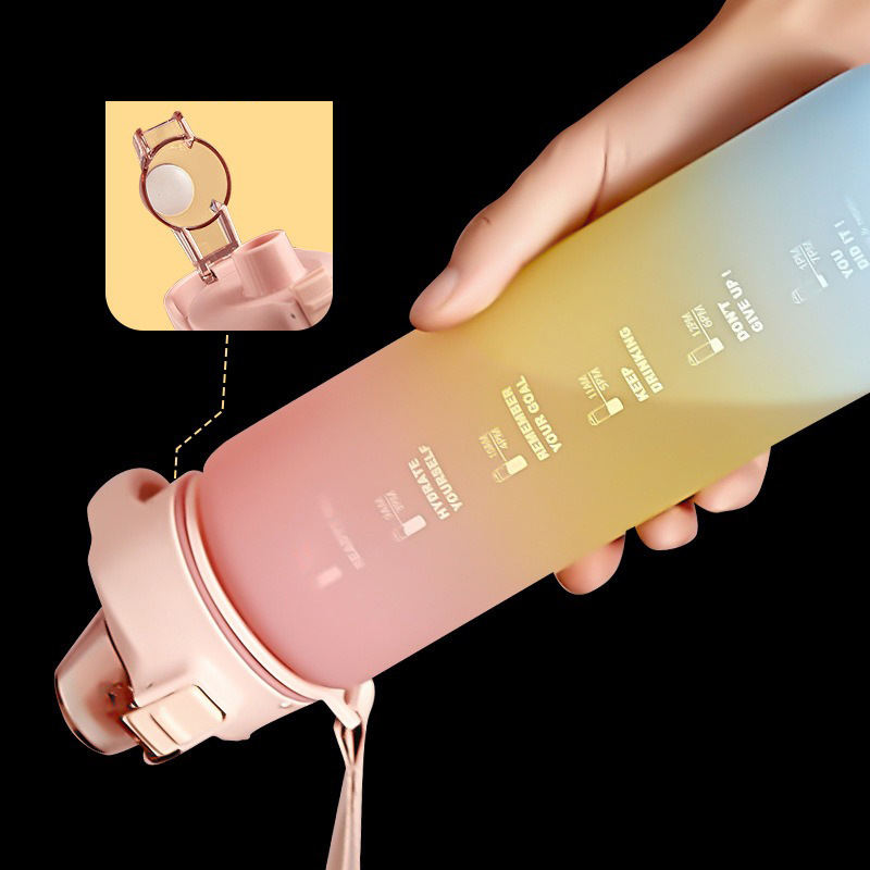 Multi Color Sports Water Bottles