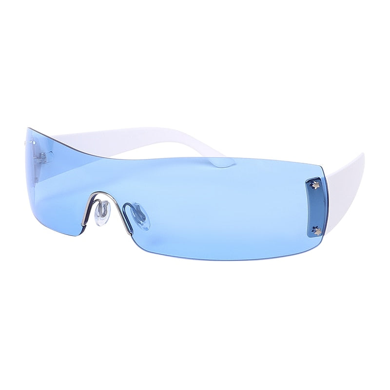 GUVIVI Punk One Piece Sunglasses