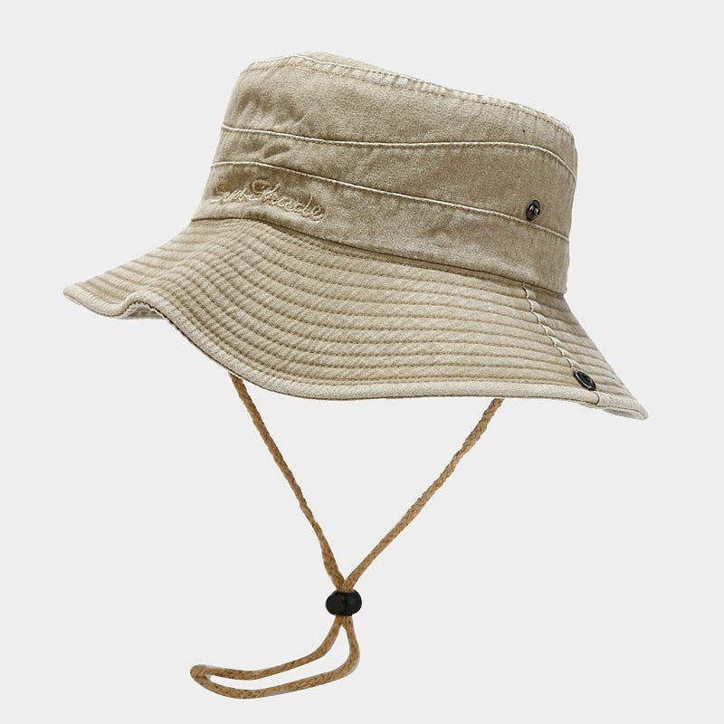 Summer Retro Mountaineering Bucket Hat
