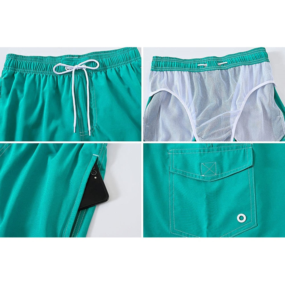 Fashion Mesh Swim Trunks