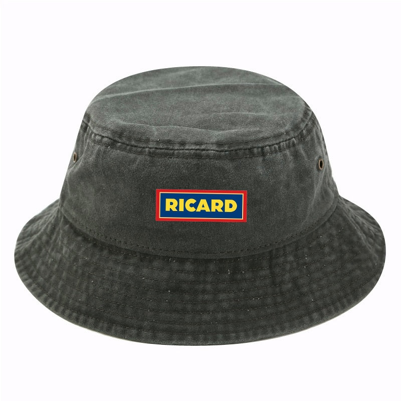 Bob Wash Cotton Denim RICARD Bucket Hat